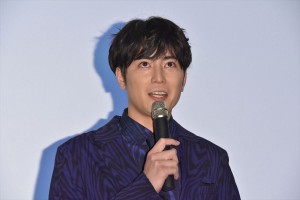 映画『殺さない彼と死なない彼女』完成披露上映会に登場した間宮祥太朗