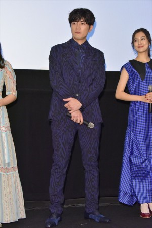 映画『殺さない彼と死なない彼女』完成披露上映会に登場した間宮祥太朗