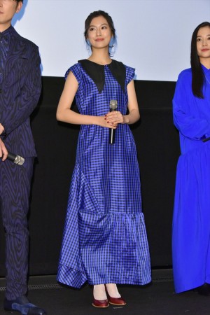 映画『殺さない彼と死なない彼女』完成披露上映会に登場した恒松祐里