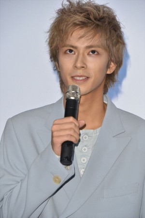 映画『殺さない彼と死なない彼女』完成披露上映会に登場した中尾暢樹