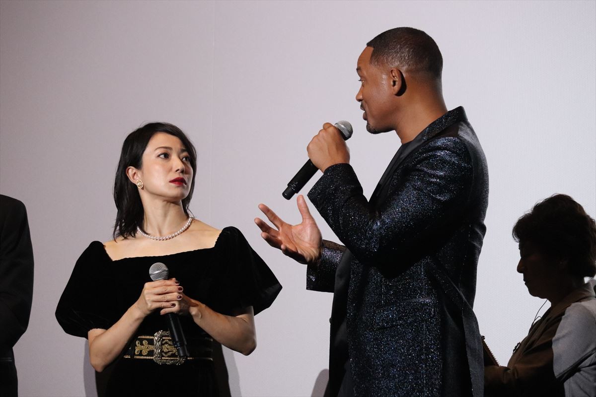 2役演じたウィル・スミス、菅野美穂の質問に「本当に奇妙な感じだった」と回答