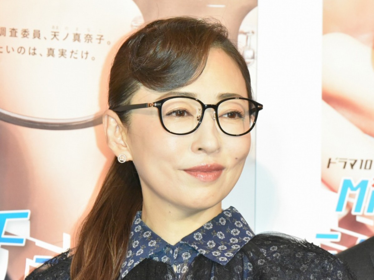 『ミス・ジコチョー』松雪泰子の美しさに「釘付け」「ハマり役」視聴者絶賛