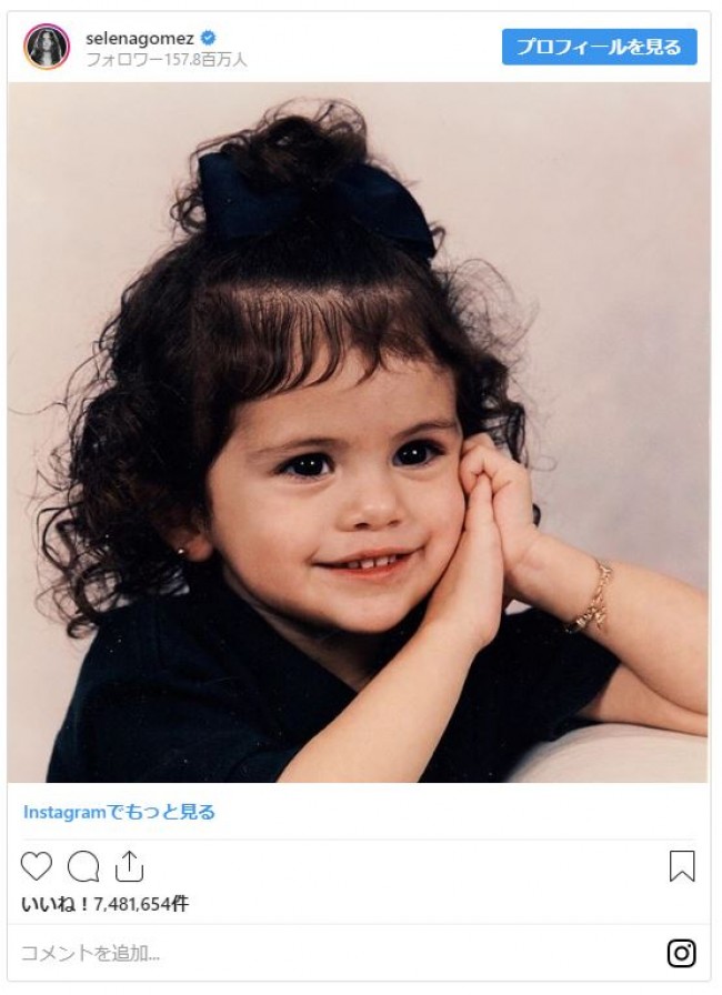 セレーナ ゴメス 超絶キュートな幼い頃の写真を公開 19年10月日 写真 セレブ ゴシップ ニュース クランクイン