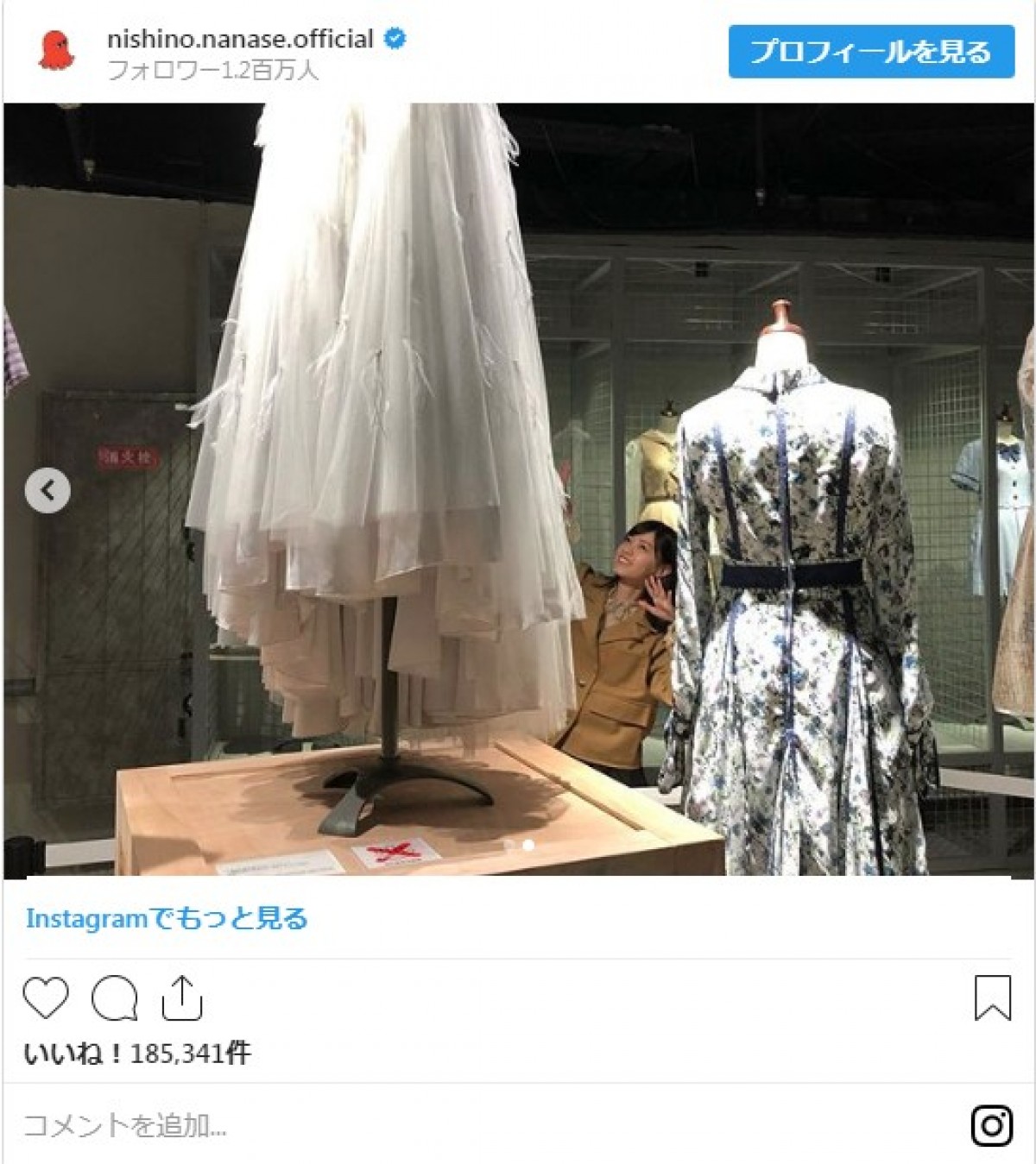 西野七瀬、乃木坂46「だいたいぜんぶ展」に出没！ “あのキャラ”と2ショット