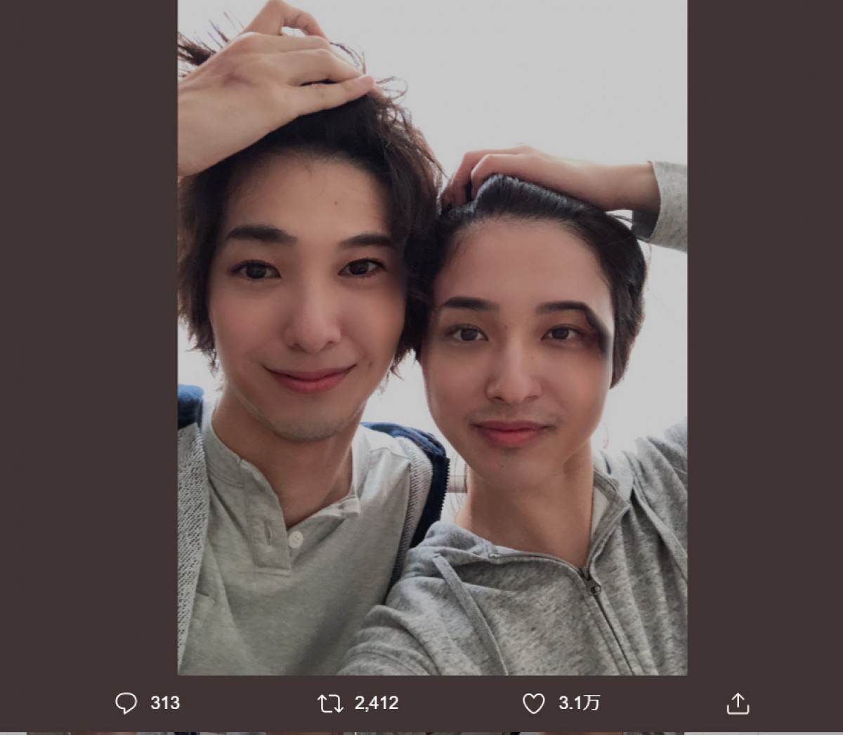 吉高由里子＆横浜流星、顔交換画像に「すごい破壊力」「どのみち美形」と反響