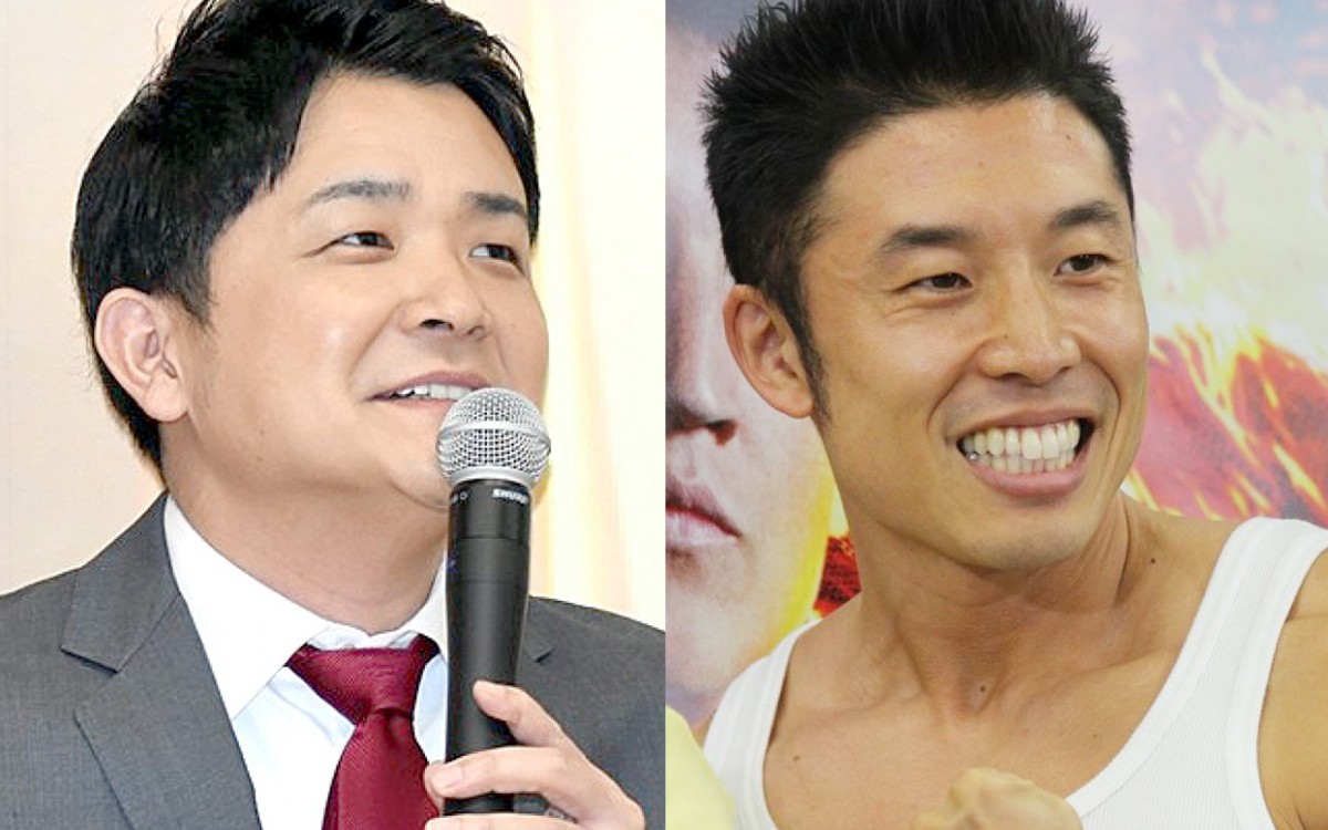 (左から)千鳥ノブとなかやまきんに君