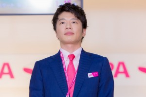 土曜ナイトドラマ『おっさんずラブ‐in the sky‐』記者会見に登場した田中圭