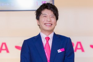 土曜ナイトドラマ『おっさんずラブ‐in the sky‐』記者会見に登場した田中圭