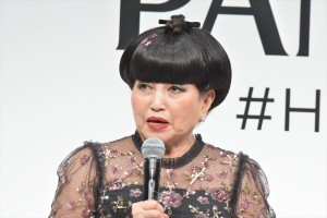 「新パンテーン新商品発表会」に登場した黒柳徹子