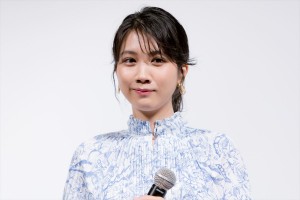 『わたしは光をにぎっている』完成披露試写会に登場した松本穂香