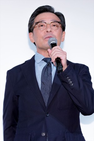 『わたしは光をにぎっている』完成披露試写会に登場した光石研