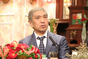 『探偵！ナイトスクープ』囲み取材に登場した松本人志