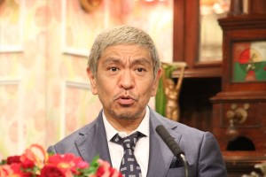 『探偵！ナイトスクープ』囲み取材に登場した松本人志