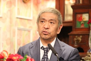 『探偵！ナイトスクープ』囲み取材に登場した松本人志