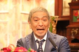 『探偵！ナイトスクープ』囲み取材に登場した松本人志