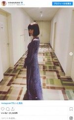 筧美和子、10月27日放送の『おしゃれイズム』出演時の衣装 ※「筧美和子」インスタグラム