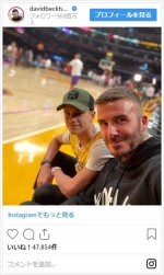 ※「デヴィッド・ベッカム」インスタグラム