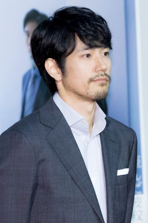 プレミアムドラマ『歪んだ波紋』会見に登場した松山ケンイチ