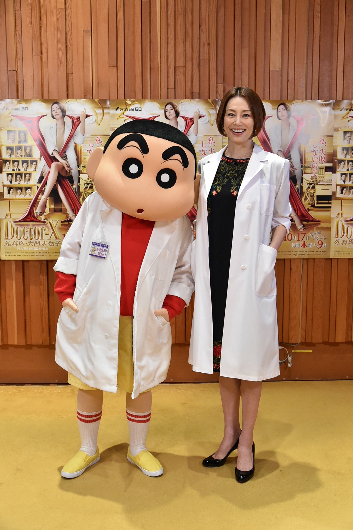 米倉涼子、『クレヨンしんちゃん』でアニメアフレコ初挑戦「緊張して変な汗が」