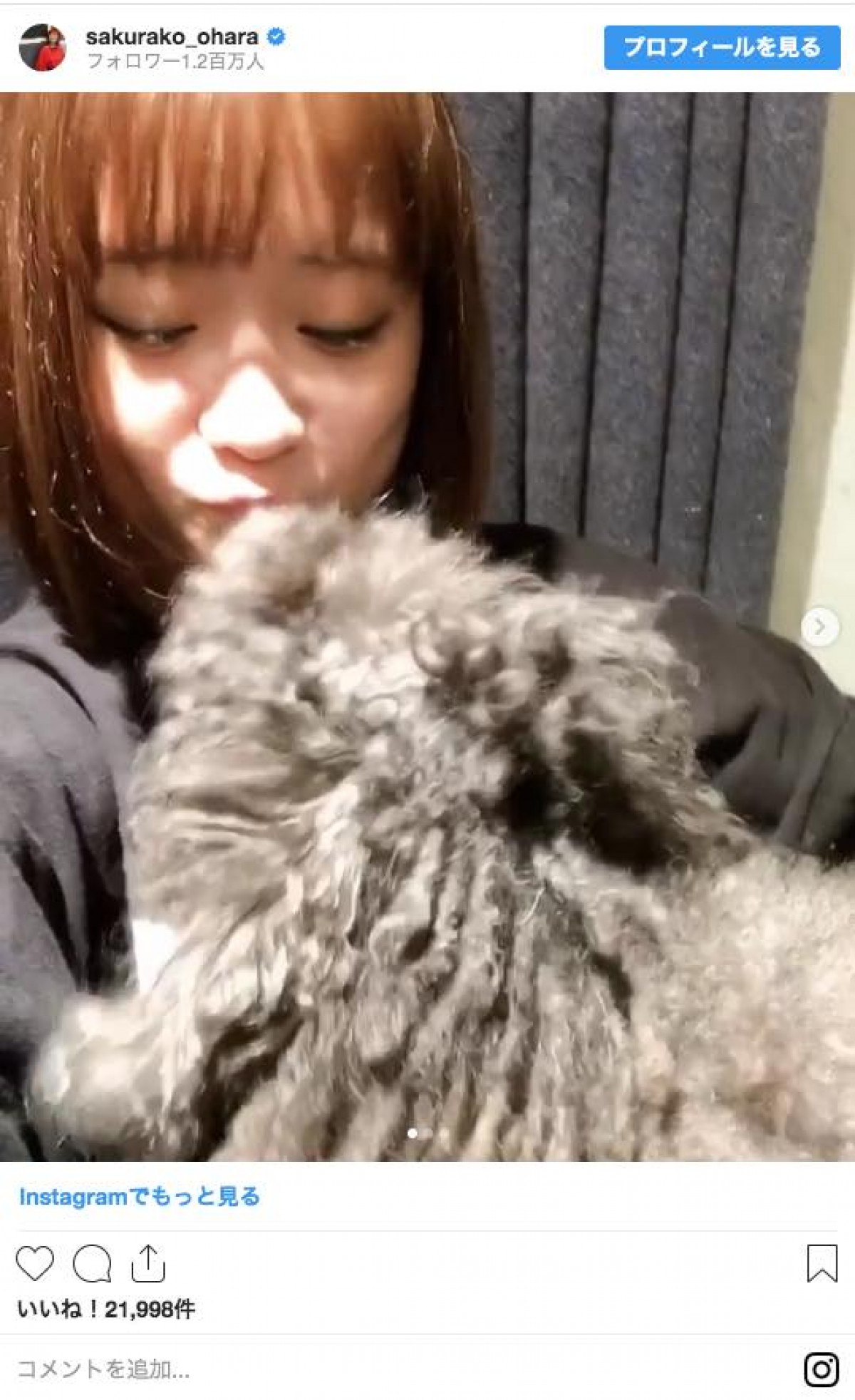 大原櫻子の“キス顔”動画＆写真にファン悶絶「かわいすぎ！」