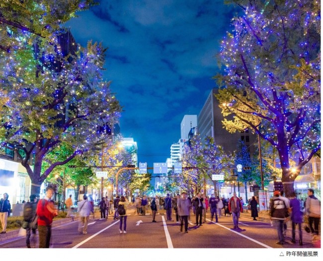 「大阪・光の饗宴2019」11．4からスタート！　初日は御堂筋を歩行者に開放