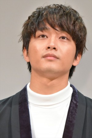 映画『いのちスケッチ』完成披露試写会に登場した佐藤寛太