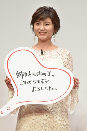 2020年用お年玉付年賀はがき 販売開始セレモニーに登場した宇賀なつみ