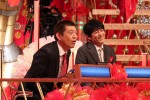 松岡茉優がゲスト出演する『華丸大吉・千鳥のテッパンいただきます！』の様子