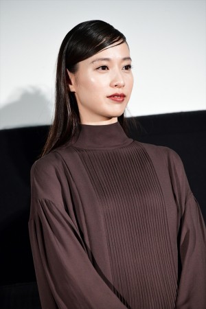 映画『最初の晩餐』公開記念舞台挨拶に登場した戸田恵梨香