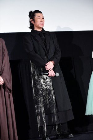 映画『最初の晩餐』公開記念舞台挨拶に登場した永瀬正敏
