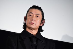 映画『最初の晩餐』公開記念舞台挨拶に登場した永瀬正敏