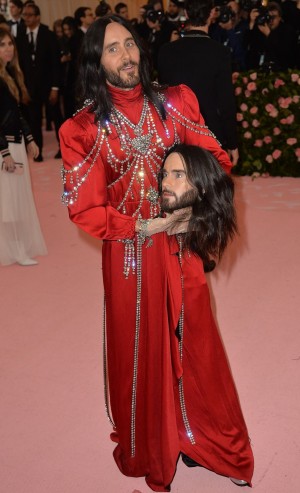 2019年のメットガラでのジャレッド・レト。