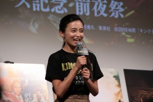 映画『キングダム』ブルーレイ＆DVDリリース記念 前夜祭に登場した小島瑠璃子
