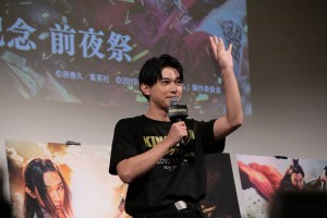 映画『キングダム』ブルーレイ＆DVDリリース記念 前夜祭に登場した吉沢亮