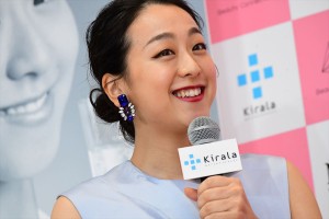 「Beauty Connection Ginza」プレスイベントに登場した浅田真央
