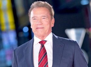 映画『ターミネーター：ニュー・フェイト』ジャパンプレミアに登場したアーノルド・シュワルツェネッガー