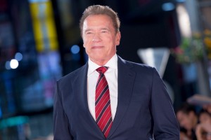 映画『ターミネーター：ニュー・フェイト』ジャパンプレミアに登場したアーノルド・シュワルツェネッガー