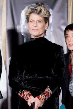 映画『ターミネーター：ニュー・フェイト』ジャパンプレミアに登場したリンダ・ハミルトン