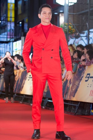 映画『ターミネーター：ニュー・フェイト』ジャパンプレミアに登場したガブリエル・ルナ