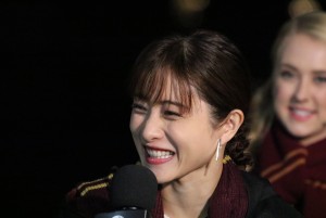 USJ“冬の魔法界”開幕セレモニーに登場した石原さとみ