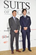 （左から）第2回「SUITS OF THE YEAR 2019」に登場した廣瀬俊朗、草刈正雄