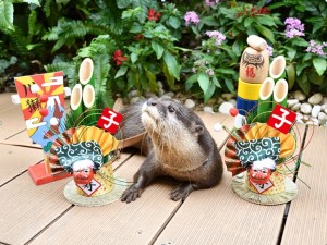 お正月のサンシャイン水族館