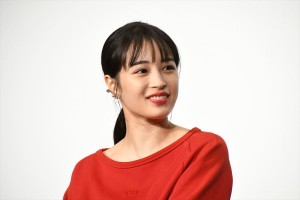 『ルパン三世 THE FIRST』完成披露舞台挨拶に登場した広瀬すず