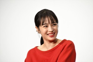 『ルパン三世 THE FIRST』完成披露舞台挨拶に登場した広瀬すず