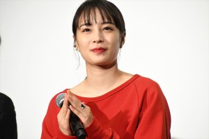 『ルパン三世 THE FIRST』完成披露舞台挨拶に登場した広瀬すず