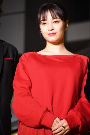 『ルパン三世 THE FIRST』完成披露舞台挨拶に登場した広瀬すず