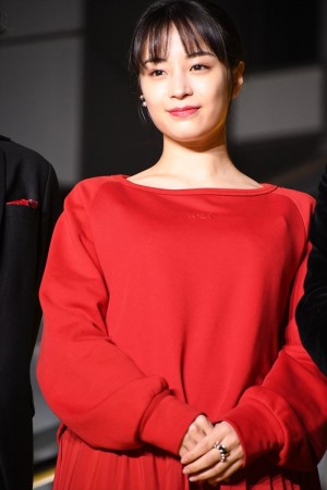 『ルパン三世 THE FIRST』完成披露舞台挨拶に登場した広瀬すず