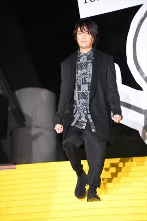 『ルパン三世 THE FIRST』完成披露舞台挨拶に登場した浪川大輔