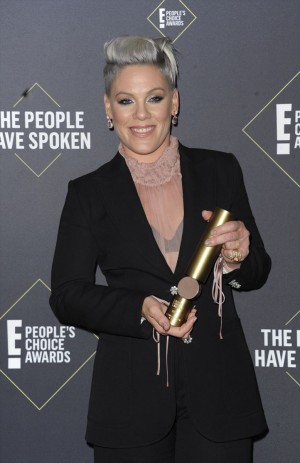 ピンク、「ピープルズ・チョイス・アワード2019」に登場