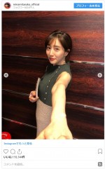 藤田ニコルが撮影した田中みな実　※「田中みな実1st写真集【公式】」インスタグラム